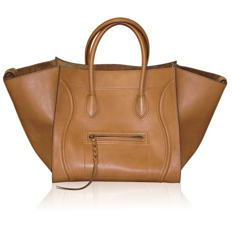 celine boston leather tote|real real handbags Celine.